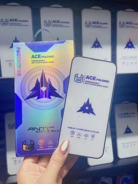 360° ACE Dobragem ESD protector de tela não quebrável Anti-Astatc Anti-polvo