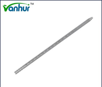 Cirurgia da coluna vertebral Instrumentos de endoscopia transforaminal lumbar de aço Dilatador de um canal