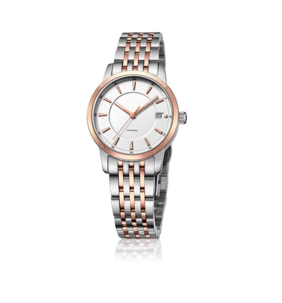 Couples Lovers′ Watch Alloy  Wrist Watch Stainless Steel Analog Quartz Watch OEM Fashion Watch