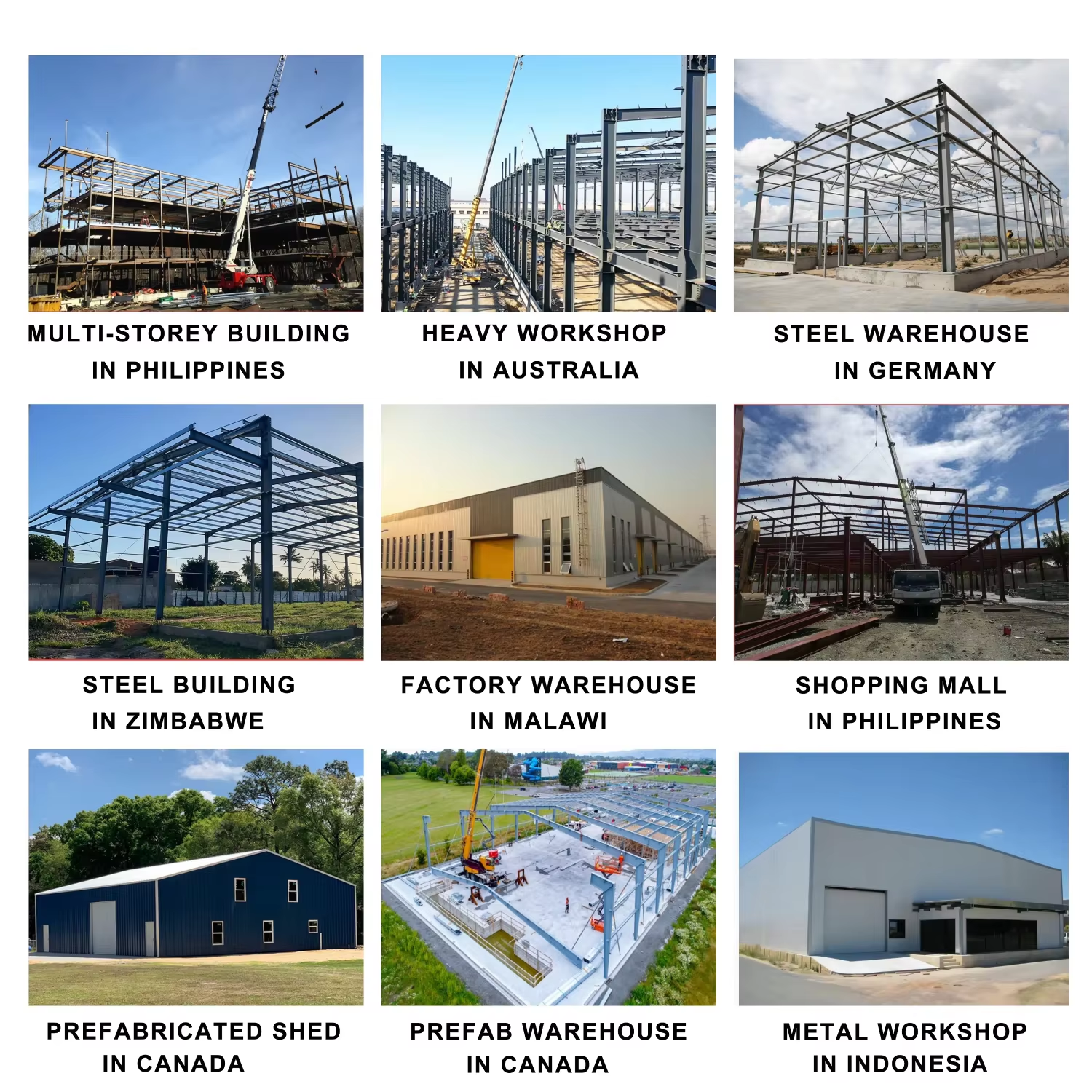 Cost-Effective Steel Structure Warehouse Prefabricated Industrial Workshop Building