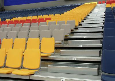 Customized Sports Arena Seating Manual Control With Optional Mounting Types