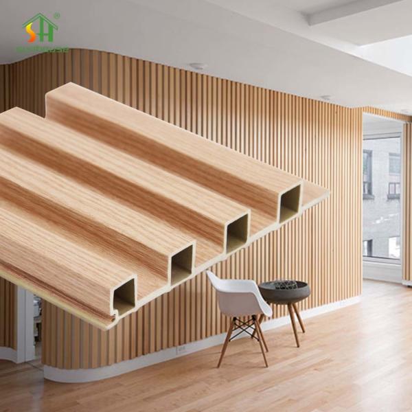 30 Years Service Life 100% Recycled Fire Retardant WPC Wall Panel Wood Plastic Composite Panel for Indoor and Exterior Wall Decoration