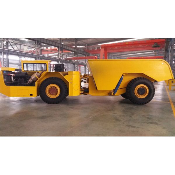 Mining Remote Control Dump Truck , Tunneling 30T Dump Truck High Travel Speed