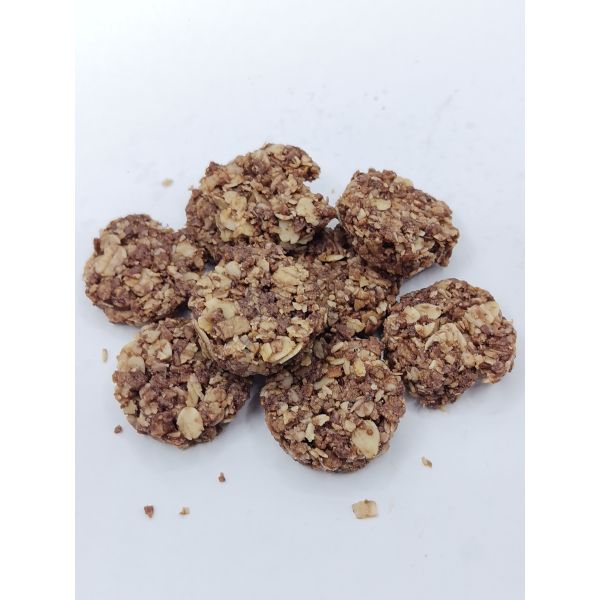 High-Fiber Dark Chocolate Oat Clusters Low Guilt Crispy Soya & Oat Snacks Portable On-The-Go Treat For Fitness Breakfast Gift Supermarket Wholesale Importers