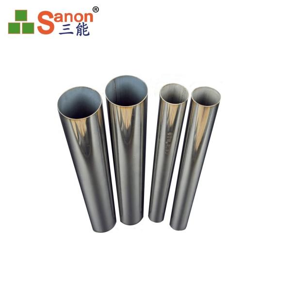 Tubulação soldada 108mm OD de Rose Gold Square Welded Tube 316 aço decorativo