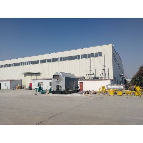 2 Ton Single Drum Coal Hot Water Boiler / Coal Biomass Pellet Boiler