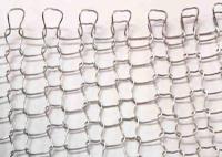 Maille tricotée par fil industriel d'acier inoxydable des champs 0.12mm