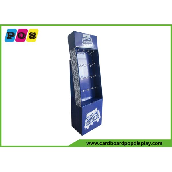 Pink Printing Retail Power Wing Display Stand With Base And Plastic Pegs HD007