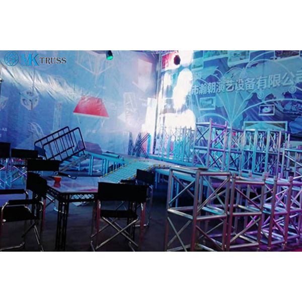 290*290*1500mm Heavy Load Performance Stage Sound Lab Compact Outdoor Lighting Stand Aluminum Truss