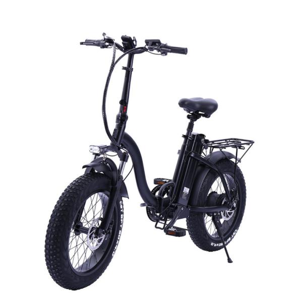 Foldable 20 Inch Pedal Assist Electric Bike 500W Aluminum Alloy Frame