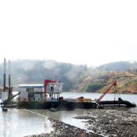 Capacidad de arena 500 m3 Excavadora de arena fluvial / maquinaria de dragado