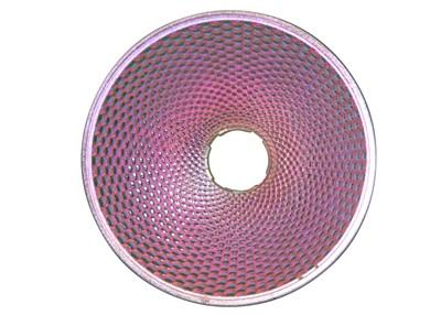 G12 Lamp No Oxidation Round Light Reflectors Supermarket Air Cooled Lighting