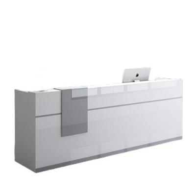 Front Desk Reception Consultation Customizable Simple Bar Cabinet for Company Cashier