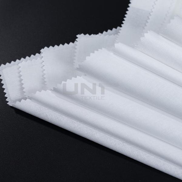 Natural Soft Shirt Interlining 100% Polyester 188 GSM 150 cm Width Fusible Interlining