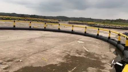 Jaula circular de HDPE para peces, diámetro 13m-50m, para cultivo de tilapia