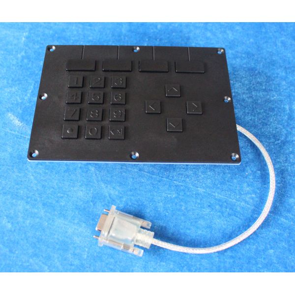 Dynamic Waterproof Plastic Industrial Metal Keypad With RS232 Interface
