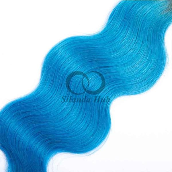 #T1B/Blue Body Wave Remy Human Hair Bundles Sew In Weave Bundles Brazilian Bundle Deals
