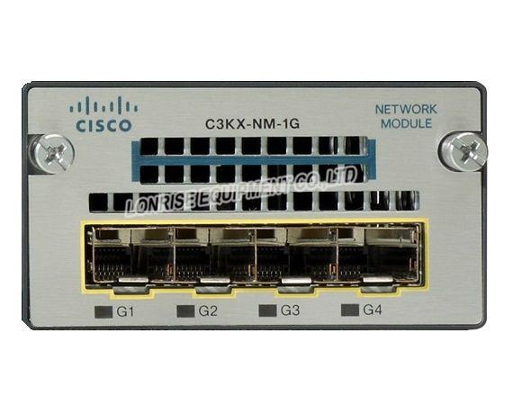 Módulo da rede do catalizador 3560X 3750X 4-Port Gigabit Ethernet de Cisco C3KX-NM-1G