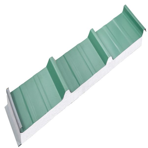2017 new design 0.326-0.526mm steel sheet waterproof eps sandwich panel for prefab house