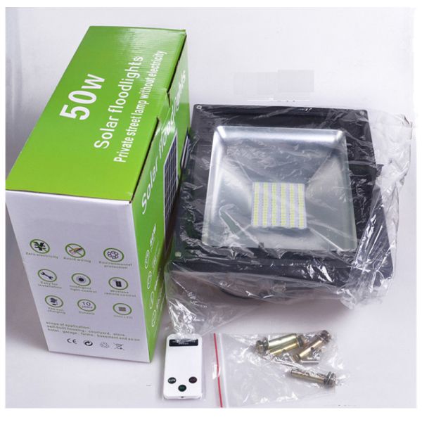 Солнечный приведенный в действие свет потока 50в СИД ночи дня на склад угол пучка 120 градусов