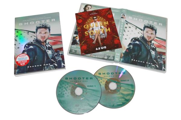 Free DHL Shipping@New Release HOT TV Series Shooter Season 1 Boxset Wholesale,Brand New Factory Sealed!!