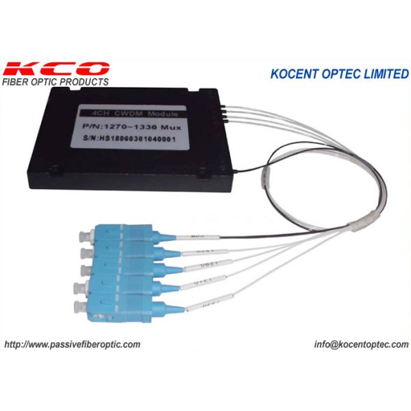 ABS Box Wavelength Division Multiplexer CWDM FTTH PON SC UPC SC APC 1470nm to 1610nm