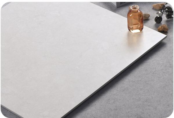 Plancher extérieur beige 600x1200mm Carreaux texturés et antibactériens Carreaux de porcelaine pour salon et cuisine