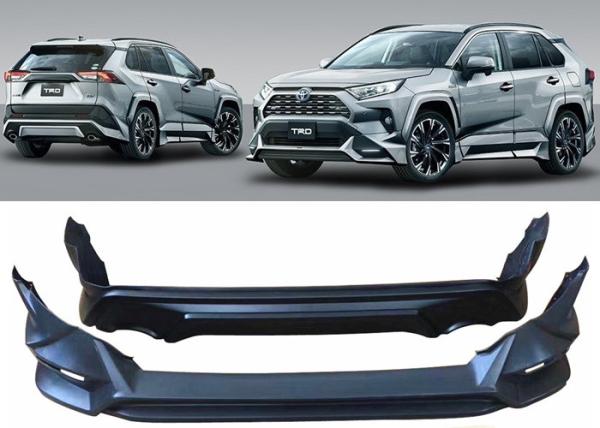 Trade TRD Style Body Kits Front And Rear Bumper Covers For Toyota Rav4 2019 2020