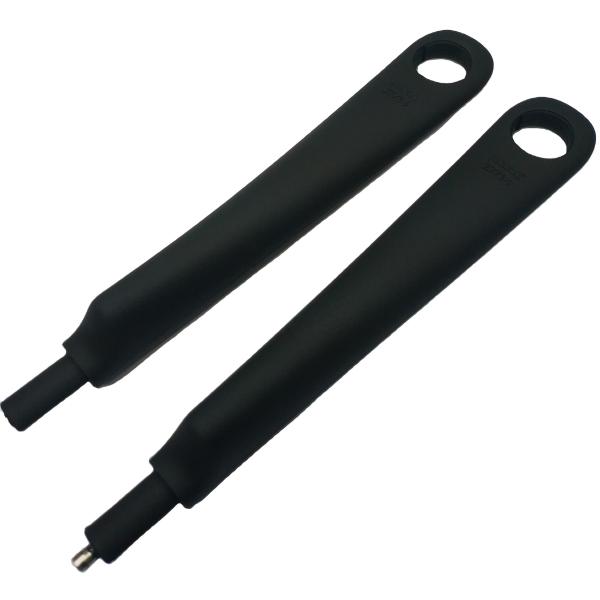 Custom Black Silicone Pot Handle with Metal Core