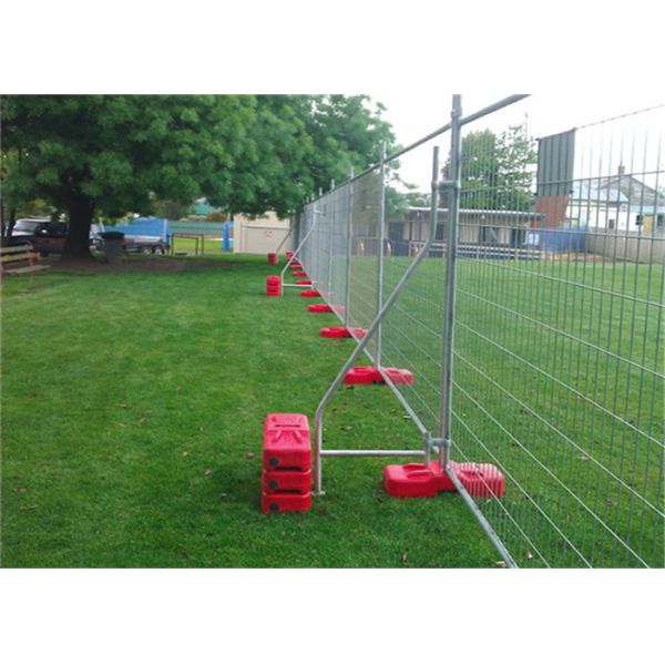 Metal Panels 4ft Temporary Steel Fencing Construction Removable