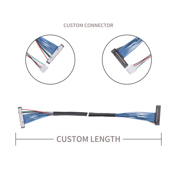 20373-030t-00 to 51021-0400 Housing Cable Assembly Service Cable length can be customized