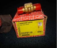 Code 032F8116 des vannes électromagnétiques de réfrigération de Danfoss EVR3