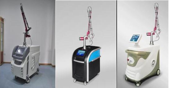 Electro Optically Q-Switch Laser Picosecond Tattoo Removal Machine Energy Saving