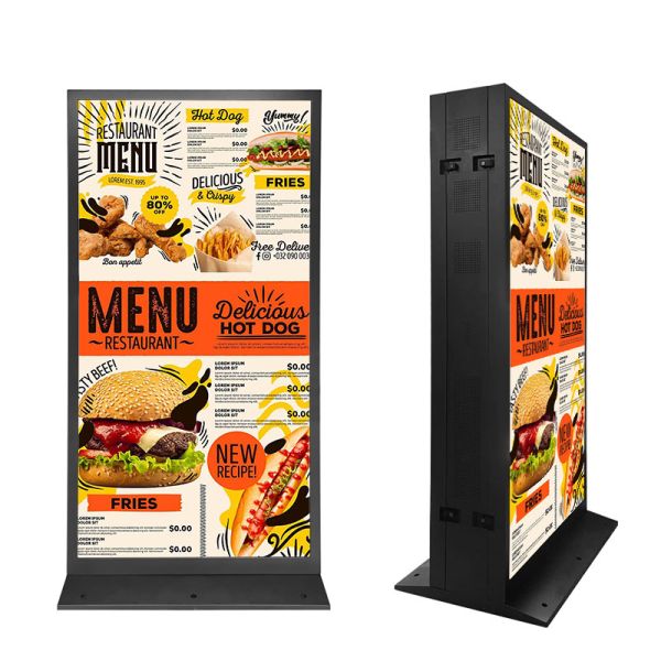 Outdoor Double-Sided Led Screen Waterproof Media Digital Signage Kiosk