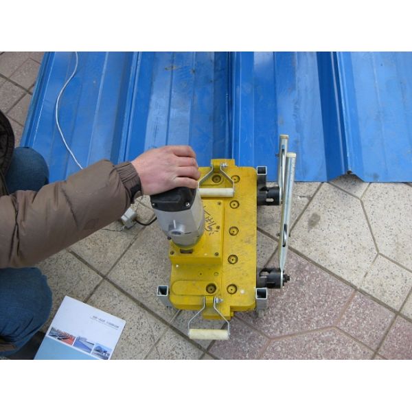 Steel Metal Cold Roll Forming Machine / Integrated Lock Seaming Exterior Wrapping Machine