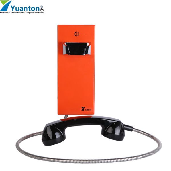Waterproof Vandal Resistant Stainless Steel Telephone Without Keypad