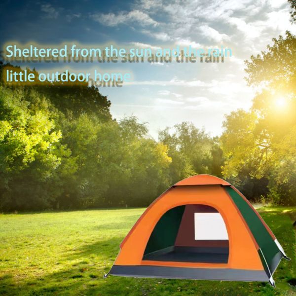 Outdoor Travel Hiking Camping Quick Automatic Opening Tent for One or Two People