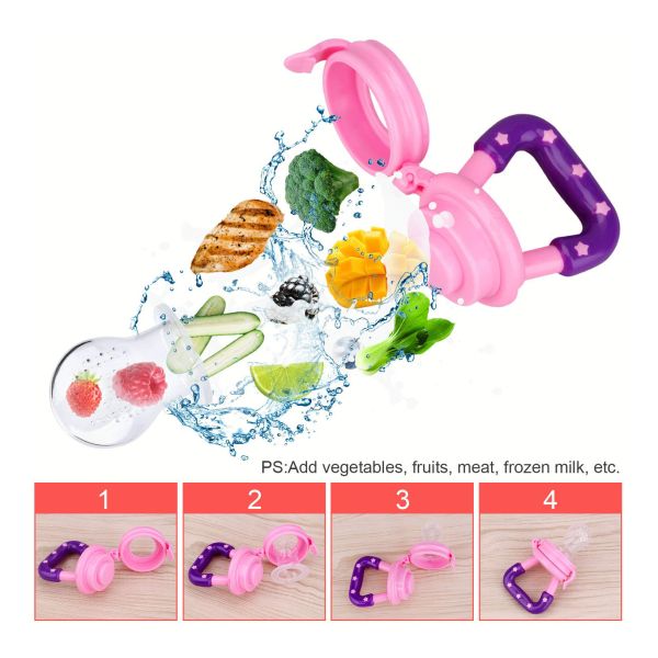 Baby Food Feeder Fruit Feeder Set, Pacifier Feeder Baby Supplies Toys