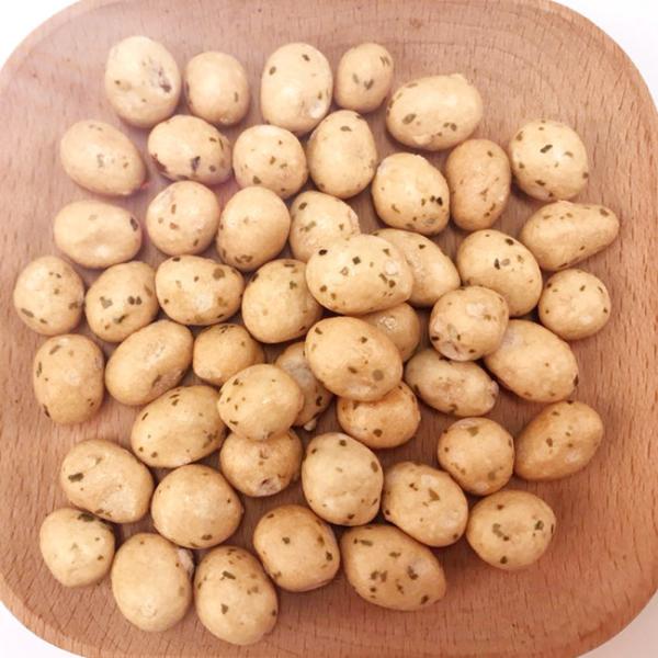 Seaweed Flavor Coated Roasted Peanuts Kosher Halal Snacks FAD BRC Certified OEM Vegan No-GMO