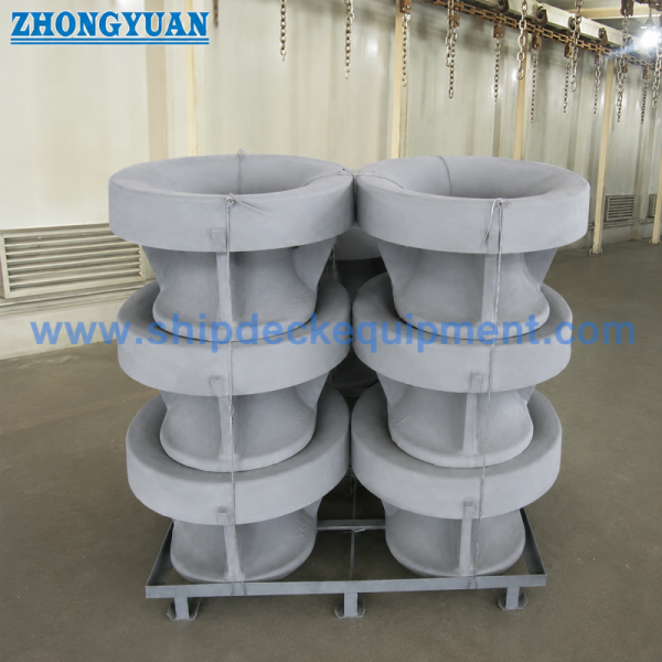 310–500 mm Bulwark-Mounted Cast Steel Panama Chock | JIS F 2017 Type BC for Ship Mooring