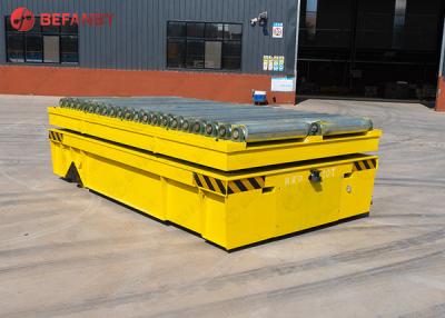 Bateria V de quatro rodas - carro Trackless 0 - 20m de transferência do sulco da plataforma/velocidade mínima para a planta do cimento