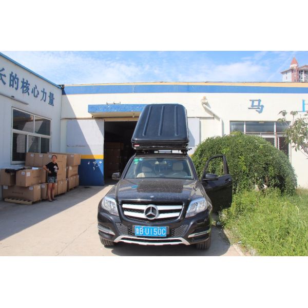 Beige HARD TOP Tent ON THE ROOF OF THE CAR TENT with Quick Automatic Opening 2019