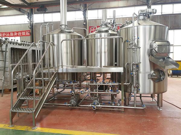 Nanobrewery Beer Making Equipment Stainless Stain Material 2 Vessels Brewhouse
