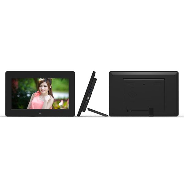 Wall Mountable 12 Inch Digital Photo Frames LCD IPS Display Digital Picture Frame with Auto Slideshow