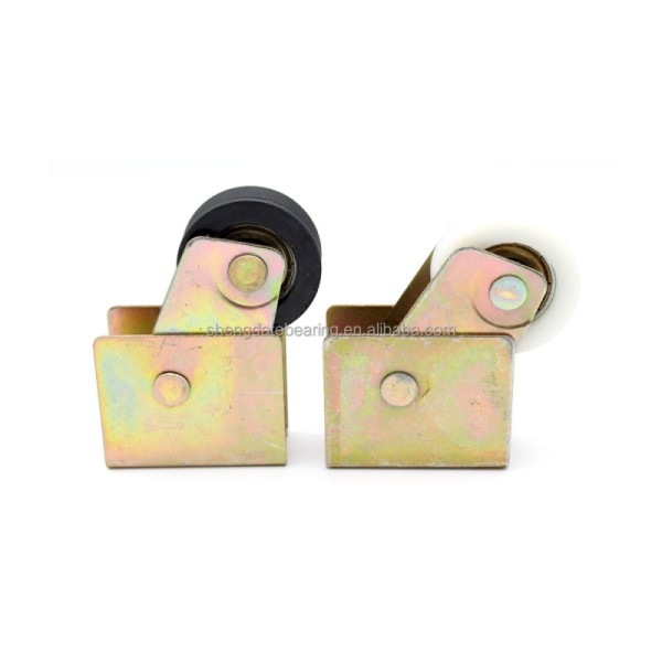 V Groove Sliding Door Window Roller South America Window Hardware Zinc Plated L25 Aluminum Window Rollers