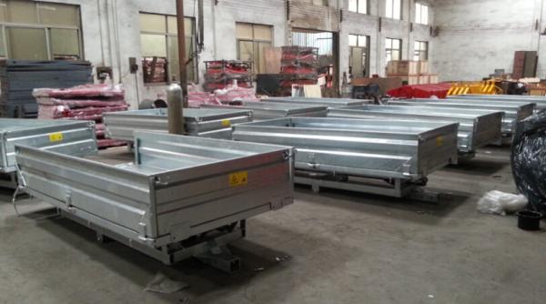 Farm Tractor Trailer With Hot Dip Galvanized; Agriculture Transport Tipping Trailer