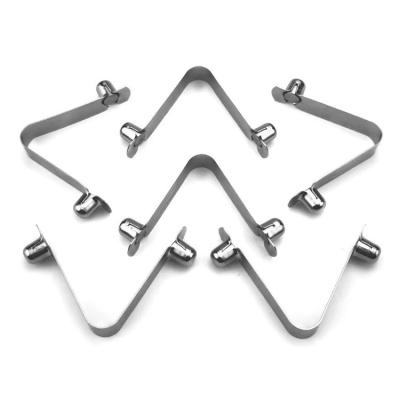 Palette 7.88mm de kayak de rupture de Pin Button Spring Clips Push de double de Polonais de tente