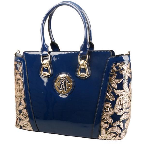 Europe 2016 new handbag patent leather handbag leather leather Ms. Messenger