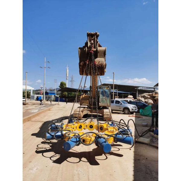 Регулируемое цепное эффективное оборудование вырезывания кучи 790кН СПА8 гидравлическое