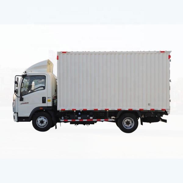 SINOTRUK   Single Row  Van Truck  Freight Train Wagon Deliver Truck